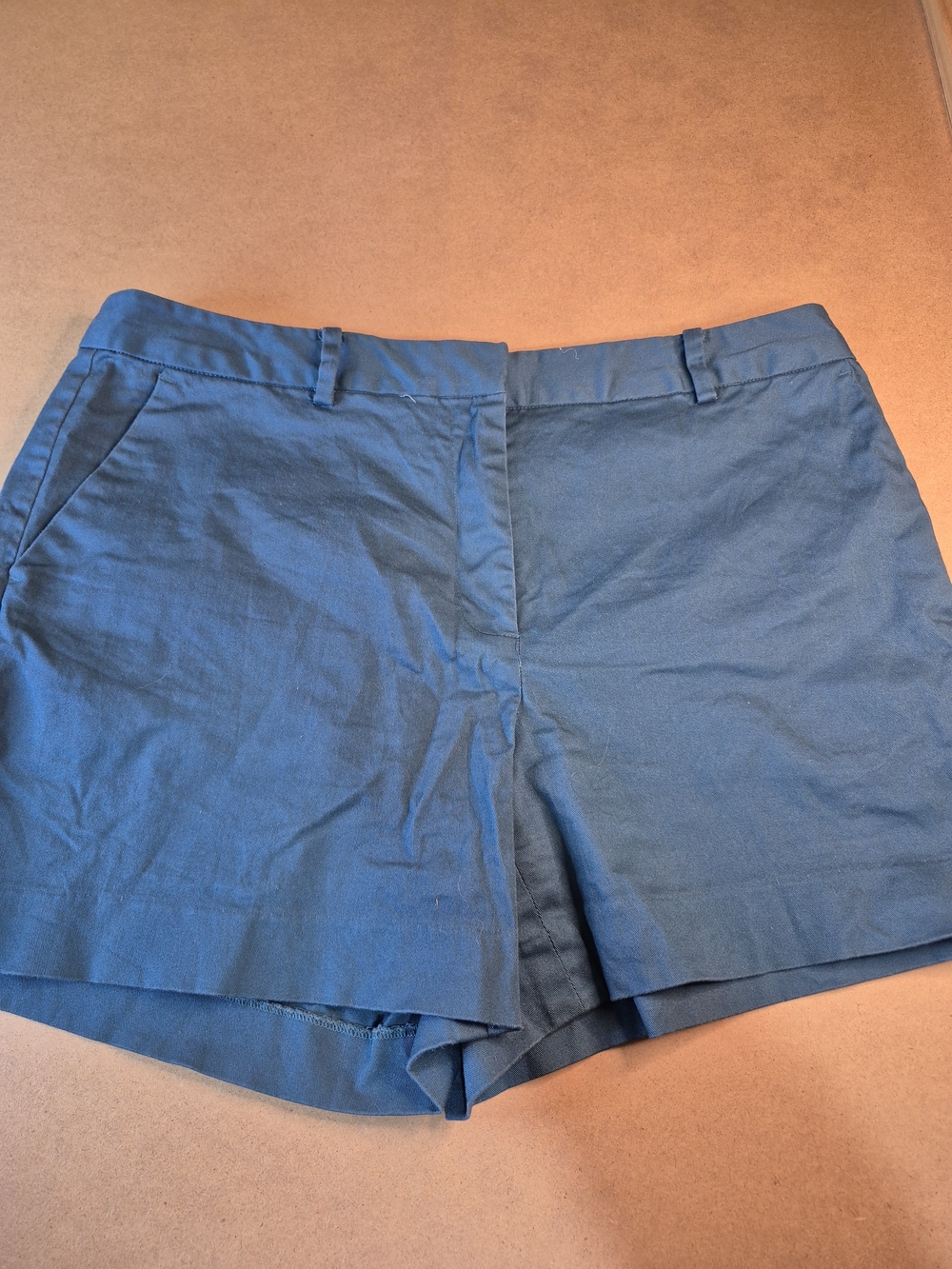 MICHAEL Michael Kors Blue Cotton Tailored Shorts
